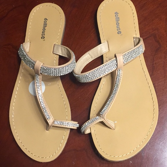 Women’s Dollhouse Sandals, Size 7 - Picture 6 of 7